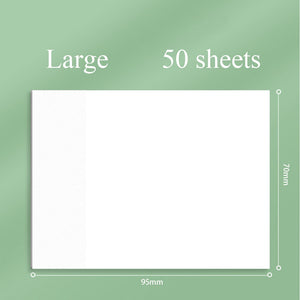 50sheets Transparent Posted it Sticky Notepads(Clear)