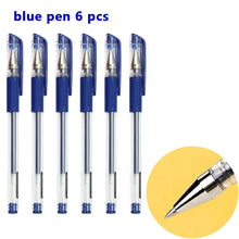 Load image into Gallery viewer, 3+20Pcs Ballpoint Pen And Refill Black Blue Red Ink Bullet 0.5mm Gel Pens