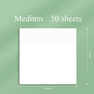 50sheets Transparent Posted it Sticky Notepads(Clear)