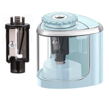 Charger l&#39;image dans la galerie, Electric Auto Pencil Sharpener Safe Student Helical Steel Blade Sharpener for Artists