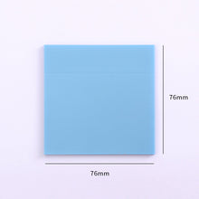 Cargar imagen en el visor de la galería, 50 hojas de libretas adhesivas transparentes publicadas (colores) 