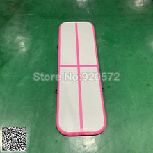 Charger l&#39;image dans la galerie, Free Shipping 5m Pink Inflatable Cheap Gymnastics Mattress Gym Tumble Airtrack Floor Tumbling Air Track For Sale