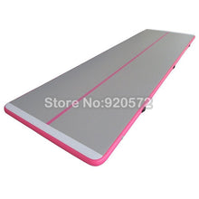 Charger l&#39;image dans la galerie, Free Shipping 5m Pink Inflatable Cheap Gymnastics Mattress Gym Tumble Airtrack Floor Tumbling Air Track For Sale