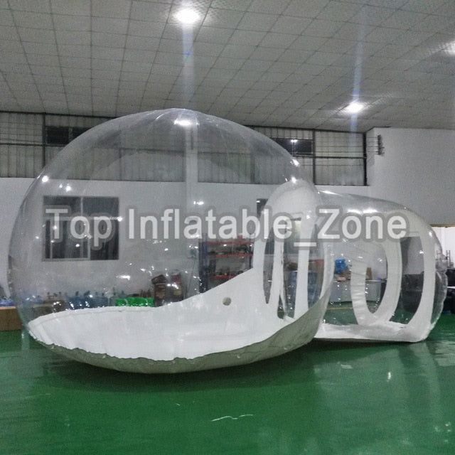 Free Shipping Free Fan Inflatable Bubble House 3M/4M/5M Dia Outdoor Bubble Tent For Camping PVC Bubble Tree Tent/Igloo Tent Hot