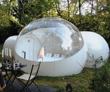 Carpa De Burbuja Inflable Transparente Con Túnel Para La Venta Fabricante De China, Carpas Inflables Para Ferias Comerciales, Carpa De Jardín Inflable