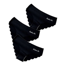 Load image into Gallery viewer, Panties For Women Seamless Panty Set Solid Invisible Underwear Sexy Low Waist Briefs Women&#39;s Underpants Lingerie Dropship 3 Pcs
