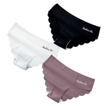 Load image into Gallery viewer, Panties For Women Seamless Panty Set Solid Invisible Underwear Sexy Low Waist Briefs Women&#39;s Underpants Lingerie Dropship 3 Pcs