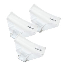 Load image into Gallery viewer, Panties For Women Seamless Panty Set Solid Invisible Underwear Sexy Low Waist Briefs Women&#39;s Underpants Lingerie Dropship 3 Pcs