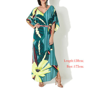 2020 Vestido playero de chifón para mujer