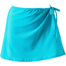 Load image into Gallery viewer, Women Fashion Beach Vacation Bikini Skirt Solid Color Lace-Up Mini Skirt Female Swim Bikini Bottom Hot Sale