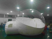 Cargar imagen en el visor de la galería, Carpa De Burbuja Inflable Transparente Con Túnel Para La Venta Fabricante De China, Carpas Inflables Para Ferias Comerciales, Carpa De Jardín Inflable