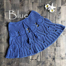 Load image into Gallery viewer, 2019 New Sexy Crochet Tassel Beach Skirt Cotton Swimsuit Fused Skirt Casual Beach Running Lace See Through Slim Mini Skirts