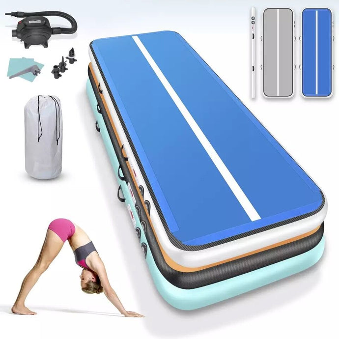 Hot sale!2m 3m 4m Gymnastics Mats Inflatable Air Track Yoga Mat Olympic Gymnastics Tumble Airtrack Gymnastics Air Floor for Kids