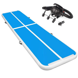 Hot sale!2m 3m 4m Gymnastics Mats Inflatable Air Track Yoga Mat Olympic Gymnastics Tumble Airtrack Gymnastics Air Floor for Kids