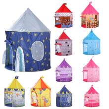 Load image into Gallery viewer, 135CM Kids Play Tent Ball Pool Tent Boy Girl Princess Castle Portable Indoor Outdoor Baby Play Tents House Hut For Kids Toys