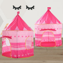 Load image into Gallery viewer, 135CM Kids Play Tent Ball Pool Tent Boy Girl Princess Castle Portable Indoor Outdoor Baby Play Tents House Hut For Kids Toys