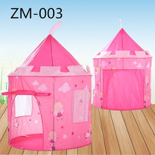 Load image into Gallery viewer, 135CM Kids Play Tent Ball Pool Tent Boy Girl Princess Castle Portable Indoor Outdoor Baby Play Tents House Hut For Kids Toys