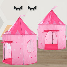 Load image into Gallery viewer, 135CM Kids Play Tent Ball Pool Tent Boy Girl Princess Castle Portable Indoor Outdoor Baby Play Tents House Hut For Kids Toys