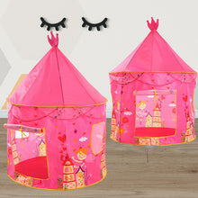 Load image into Gallery viewer, 135CM Kids Play Tent Ball Pool Tent Boy Girl Princess Castle Portable Indoor Outdoor Baby Play Tents House Hut For Kids Toys