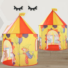 Load image into Gallery viewer, 135CM Kids Play Tent Ball Pool Tent Boy Girl Princess Castle Portable Indoor Outdoor Baby Play Tents House Hut For Kids Toys