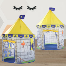 Load image into Gallery viewer, 135CM Kids Play Tent Ball Pool Tent Boy Girl Princess Castle Portable Indoor Outdoor Baby Play Tents House Hut For Kids Toys