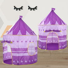 Load image into Gallery viewer, 135CM Kids Play Tent Ball Pool Tent Boy Girl Princess Castle Portable Indoor Outdoor Baby Play Tents House Hut For Kids Toys