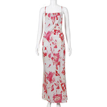 Charger l&#39;image dans la galerie, Dulzura neon satin lace up 2020 summer women bodycon long midi dress sleeveless backless elegant party outfits sexy club clothes