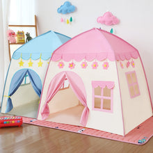 Load image into Gallery viewer, Pieghevole Tenda dei bambini Wigwam Bambini Portatili Tende Tepee Grande Casa Del Gioco Del Bambino Bambini Fiori Piccola Casa Regalo Di Compleanno Camera decor