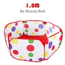 Charger l&#39;image dans la galerie, Cercadinho de Bebê Crianças Tenda Brinquedo oceano piscina de Bolinhas Bola pit com Cesta de Brinquedos para As Crianças Ao Ar Livre Ballenbak