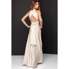 Load image into Gallery viewer, Sexy Women Multiway Wrap Convertible Boho Maxi Club Red Dress Bandage Long Dress Party Bridesmaids Infinity Robe Longue Femme