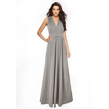 Load image into Gallery viewer, Sexy Women Multiway Wrap Convertible Boho Maxi Club Red Dress Bandage Long Dress Party Bridesmaids Infinity Robe Longue Femme