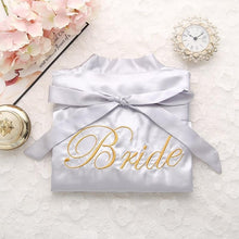 Cargar imagen en el visor de la galería, Mujeres chinas rayón bordado novia dama de honor Kimono Albornoz vestido Sexy Mini dormir camisón ropa de dormir batas de boda S0102