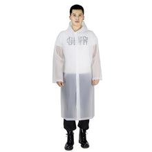 Charger l&#39;image dans la galerie, Women Raincoat Men Black Rain Clothes covers Impermeable Rainwear Capa de chuva chubasquero Poncho Waterproof Hooded Rain Coat