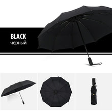 Charger l&#39;image dans la galerie, Windproof Double Automatic Folding Umbrella Female Male Ten Bone Car Luxury Large Business Umbrellas Men Rain Women Gift Parasol