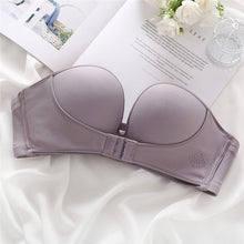 Charger l&#39;image dans la galerie, Front Closure Sexy Push Up Bra Women Invisible Bras Underwear Lingerie for Female Brassiere Strapless Seamless Bralette ABC Cup