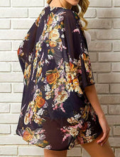Load image into Gallery viewer, 13 Colors Hot Summer Women Floral Kimono Swim Cover-Ups Female Beach Boho Cardigan Bathing Tops Beach Bikini Cover Up Outfits