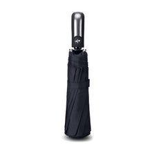 Charger l&#39;image dans la galerie, Wind Resistant Folding Automatic Umbrella Rain Women Auto Luxury Big Windproof Umbrellas Rain For Men Black Coating 10K Parasol