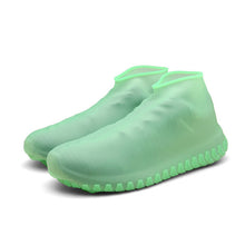 Charger l&#39;image dans la galerie, Overschoenen Reusable Shoe Covers Dustproof Rain Cover Winter Step In Shoe Waterproof Silicone Shoe Covers