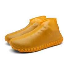 Charger l&#39;image dans la galerie, Overschoenen Reusable Shoe Covers Dustproof Rain Cover Winter Step In Shoe Waterproof Silicone Shoe Covers