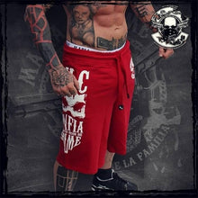Cargar imagen en el visor de la galería, 2019 nuevos pantalones cortos casuales de verano para hombres de carga caliente carta simple tablero sólido marca masculina Fitness culturismo ropa homme