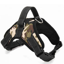 Cargar imagen en el visor de la galería, Arnés de nailon resistente para perros y mascotas, Collar ajustable acolchado, arneses para perros extragrandes, medianos y pequeños, chaleco, suministros para perros Husky