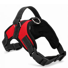 Cargar imagen en el visor de la galería, Arnés de nailon resistente para perros y mascotas, Collar ajustable acolchado, arneses para perros extragrandes, medianos y pequeños, chaleco, suministros para perros Husky