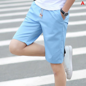 Pantalones cortos de verano 2020 para hombre, pantalones cortos holgados informales, pantalones cortos deportivos, pantalones cortos informales rectos de punto sueltos, pantalones cortos de algodón, novedad 4XL