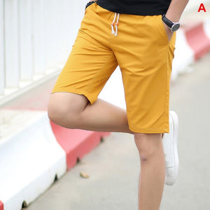 Pantalones cortos de verano 2020 para hombre, pantalones cortos holgados informales, pantalones cortos deportivos, pantalones cortos informales rectos de punto sueltos, pantalones cortos de algodón, novedad 4XL