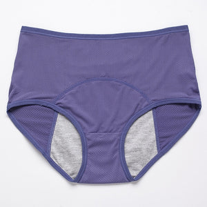 Leak Proof Menstrual Panties Physiological Pants Women Underwear Period Cotton Waterproof Briefs Plus Size Female Lingerie