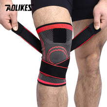 Cargar imagen en el visor de la galería, AOLIKES, 1 Uds., 2020, rodillera protectora profesional, rodillera deportiva, vendaje transpirable, rodillera, baloncesto, tenis, ciclismo