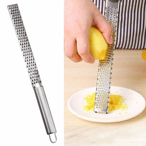 Nuevo inoxidable limón queso vegetal Zester rallador pelador rebanador herramienta de cocina Gadgets fruta vegetal Chopper