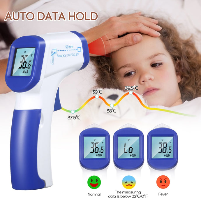 Digital Infrared Thermometer Infrared Hygrometer Thermometer Temperature Gun Non Contact IR Thermal Camera Infrarojo Termometro