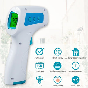 Digital Infrared Thermometer Infrared Hygrometer Thermometer Temperature Gun Non Contact IR Thermal Camera Infrarojo Termometro