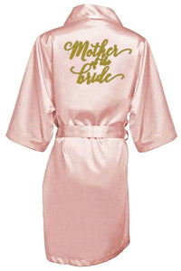 sexy Burgundy robe bride kimono satin robe women Bathrobe wedding robe sister mother of the bride groom bridesmaid robes